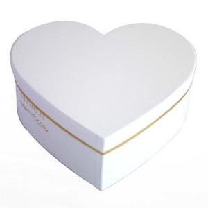 Luxury Fancy Heart Shaped Gift Box Various Color Available For Perfume / Jewelry