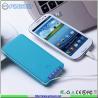 2015 newest credit card power bank 6000mah with all smartphone connectors