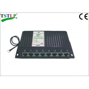 8 Channel Ports Ethernet Surge Suppressor 1000Mbits/S Cat6 Surge Suppressor