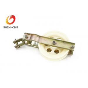 China No Deformation Cable Pulling Pulley , Cable Pulley Block For Stringing supplier