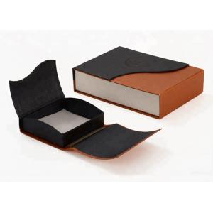 Business Style Magnetic Closure Gift Box Book Shape Size 15 * 11 * 4 Cm