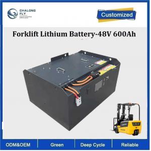 China CLF 48V600Ah LiFePO4 Lithium Battery Packs Lithium Iron Phosphate Battery For Toyota Heli Forklift AGV Robot Scooter supplier