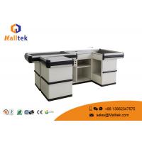 China Standard Supermarket Desk Grocery Retail Store Cash Checkout Counter Equipment Trunk on sale