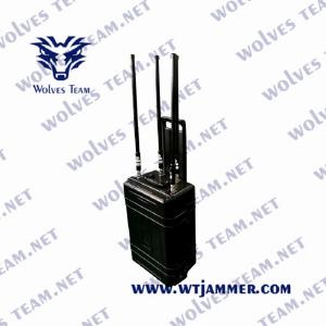 WT702816 Multi Bands Portable Bomb Jammer 135-6000Mhz Inner Aluminum Housing