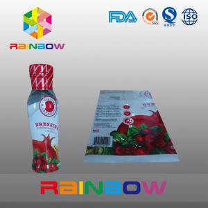 China Printed High Shrinkage PVC / PET Hot Shrinking Labels / Heat Shrinking Sleeve Labels supplier