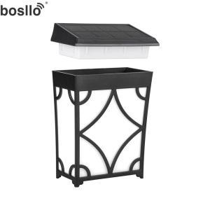 China RGB Solar Wall Lamps ABS Outdoor Retro Waterproof Decorative wholesale
