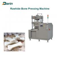 China Sheepskin Rawhide Dog Bone Pressing Machine , pet food processing equipment on sale