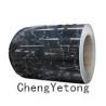 Marble Grain Color Coated Steel Coil PE Coating Weight ≤8T For Building