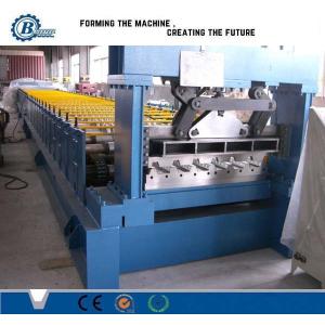 China Metal Deck Flooring Systems Floor Deck Roll Forming Machine 5.5 Kw supplier