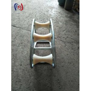 10-20KN Pithead Cable Pulling Rollers SHL700J3 Wire Pulling Rollers