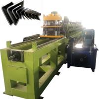 China Cold formed steel angle bar rolling forming machine for storage rack on sale