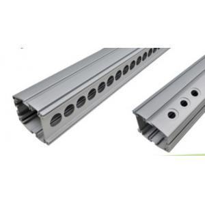 Powder Painted Hollow Column Aluminum Extrusions Alloy 6063 / 6061 / 6005