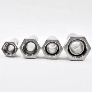 Forged Threaded Screwed Pipe Fittings Union Class 3000 SS304 SS316L