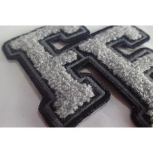 100% Towel Sew Chenille Custom Embroidered Patches