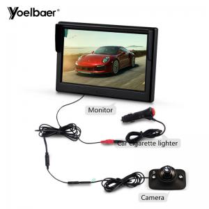 China Parking Car Reversing Aid System HD 5 Inch Screen Rear View Infrared Camera Waterproof supplier