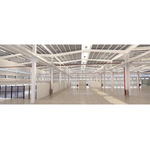 Modern Prefab Steel Structure Building Warehouse Workshop Aircraft Hangar Office