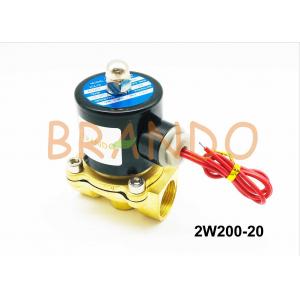 China Direct Drive Type 2W Series Water Solenoid Valve 2W200-20 made of Brass supplier