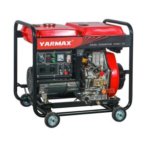 YM9700E 532mL Small Diesel Generator 7.0KW 6.5KW Diesel Powered Portable Generator