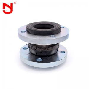 China EPDM Rubber Expansion Joint With Galvanized Carbon Steel Flanges supplier