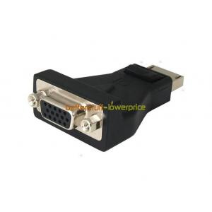 3.3V Laptops DisplayPort To VGA Converter Adapter For Dell / Acer Aspire / HP ProBook