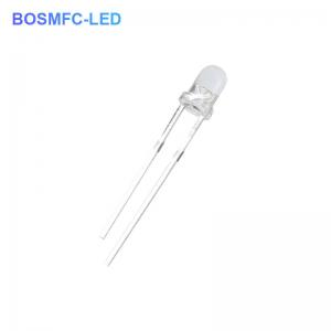 Anti Static 3mm Through Hole LED Diode 20mA for Outdoor Lighting