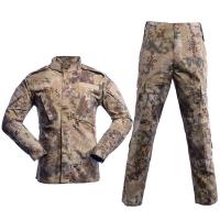 China S-XXXL Outdoor Hiking Work Training Wear Long Sleeve Shirts Trousers ACU Men Camouflage Uniform on sale