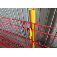 China Construction Round post 75*150mm Fall Protection Barrier on sale