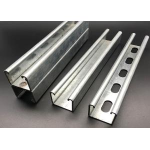 China Pre Galvanized GI Hdg Unistrut Slotted Channel Stainless Steel 316 supplier
