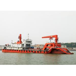 Port Construction River Sand Dredger Equipped With Cummins High Power Dual Engine