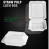 disposable takeout box for lunch, carry out container, meal prep food container