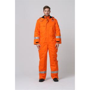 China 350gsm Orange Flame Proof Overalls supplier