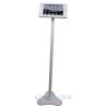 China 360 Degree Rotatable Security iPad Kiosk Stand With Triangle Base wholesale