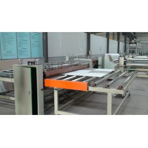 China Low Cost Plaster Board PVC and PET Laminating Line with Cutting and Packing System on sale