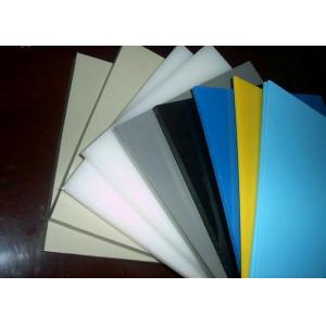 China Smooth Or Sand Surface Blue Colored Plastic Sheet For Chemical Industry Light Density supplier