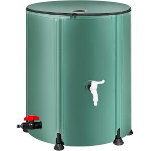 China Collapsible Rain Barrel Water Storage Containers-53 Gallon Portable Rainwater Collect System Water Tank To Collect Rainwater From Gutter Downspout Water Catcher With Spigots,Filter＆Overflow Kits wholesale