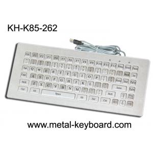 Mini Size Water Resistant Industrial Computer Keyboard Rugged 85 Keys Customized Layout