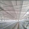 China Aging Resistance Poultry Farm Cage , Three Tiers Battery Cage System For Broilers wholesale