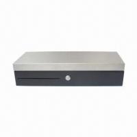 Flip Top Cash Drawer with Six Bills and Eight Coins, Customized Colors are Accepted
