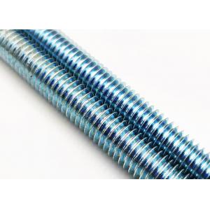 Industrial DIN975 Full Threaded Rod Fasteners , Carbon Steel Fully Threaded Studs