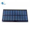 China 0.9W Easy Carrying Portable Solar Panels ZW-11065-5V Epoxy Resin Solar Panel 5V Solar Panels Charger wholesale