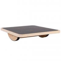 China Core Strength Posture Stability Timber Wooden Balance Board Trainer on sale