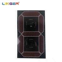 China Large Cree 7 Segment Digit Led Digital Board Component In 30 Inch Height on sale