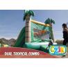 Jungle Green Tree Inflatable Obstacle Course 4Mx 6M X 4M 3 Years Warrenty