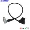 China Professional Custom Cable Assemblies Right Angle Male To D Tap Power Cable wholesale