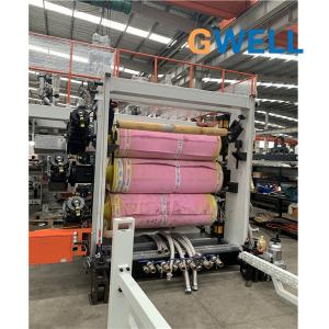 China Vertical 3 Three Roll Calender Machine For Making Plastic Sheet 11KW supplier