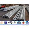 27.5m 60KN GR65 Material Utility Power Poles Transmission 45ft 50ft Height