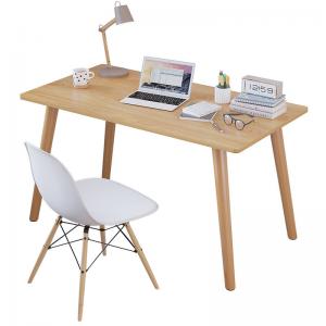 Wooden Office Furniture Simple Laptop Table Desk and Chair Set for Girls' Study Room