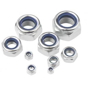 China Metric UNC Carbon Steel Stainless Steel Zinc Plated Nylon Lock Nut DIN985 supplier