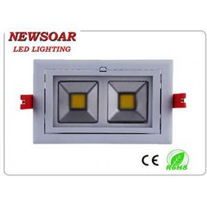 China 48W Bridgelux COB led lighting downlight for projoect with polished reflector supplier