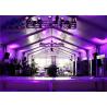 China Clear Span Transparent Outdoor Event Tent , Aluminum Frame Large Tents For Weddings wholesale